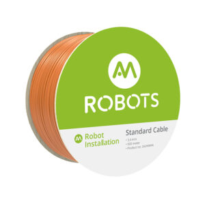 Cable estándar naranja de 3,4 mm de AM Robots: una alternativa para una segunda instalación en el mismo jardín