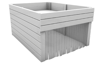 Auto-Mow Garage 2in1 – Flower Pot