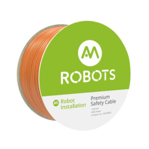 AM Robots 3,8 mm Premium-Sicherheitskabel, orange – Eine Alternative für eine zweite Installation im selben Garten