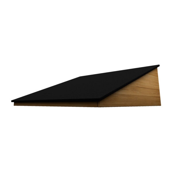 Wooden Shelter - Wall mounted with asphalt roof.. from Auto-Mow.