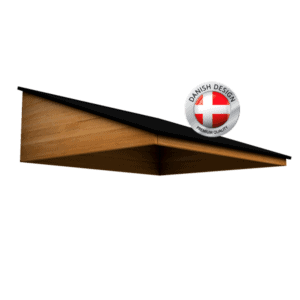 Wooden Shelter - Wall mounted with asphalt roof.. from Auto-Mow.
