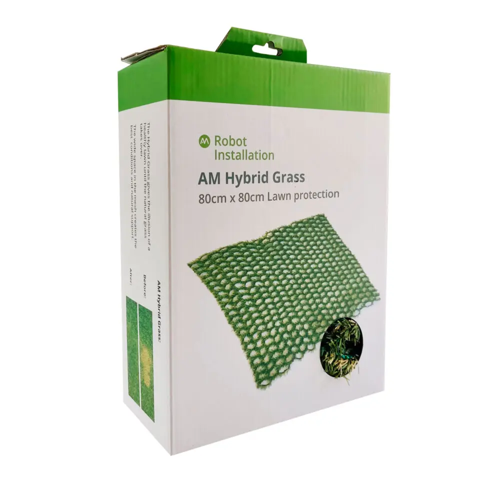 Hybrid Grass ensures good grip for your robot mower.